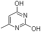 2,4-Dihydroxy-6-methylpyrimidine molecular structure (CAS 626-48-2)