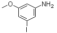 CAS # 62605-98-5, 3-Iodo-5-methoxyaniline, 3-Iodo-5-methoxyphenylamine