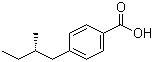 CAS 登录号：62614-46-4, (S)-(+)-4'-(2-甲基丁基)苯甲酸