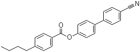 CAS # 62622-28-0, 4-Cyanobiphenyl-4'-butylbenzoate, 4-Butylbenzoic acid 4'-cyano[1,1'-biphenyl]-4-yl ester