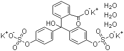 CAS 登录号：62625-16-5, 酚酞二硫酸三钾三水合物