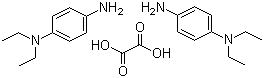 N,N-二乙基对苯二胺草酸盐分子结构 (CAS 62637-92-7)