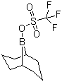 CAS # 62731-43-5, 9-Borabicyclo[3.3.1]nonyl trifluoromethanesulfonate, 9-BBN triflate