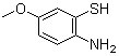 2-Amino-5-methoxythiophenol molecular structure (CAS 6274-29-9)