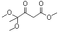 CAS # 62759-83-5, Methyl 4,4-dimethoxy-3-oxopentanoate, Methyl 4,4-dimethoxy-3-oxovalerate