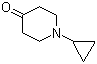 structure of CAS# 62813-01-8, 1-Cyclopropylpiperidin-4-one