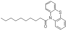CAS # 6283-45-0, 10-(1-Oxodecyl)-10H-phenothiazine, NSC 7507