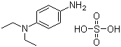 CAS # 6283-63-2, N,N-Diethyl-p-phenylenediamine sulfate, 4-Amino-N,N-diethylaniline sulfate salt