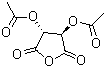 structure of CAS# 6283-74-5, (+)-Diacetyl-L-tartaric anhydride