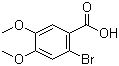 CAS # 6286-46-0, 2-Bromo-4,5-dimethoxybenzoic acid