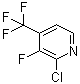 structure of CAS# 628692-22-8, 2-Chloro-3-fluoro-4-(trifluoromethyl)pyridine