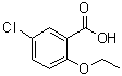 CAS # 62871-12-9, 5-Chloro-2-ethoxybenzoic acid