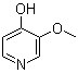 CAS # 62885-41-0, 3-Methoxy-4-pyridinol, 4-Hydroxy-3-methoxypyridine