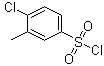 structure of CAS# 6291-02-7, 4-Chloro-3-methylbenzenesulfonyl chloride