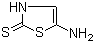 structure of CAS# 6294-51-5, 5-Amino-2-mercaptothiazole
