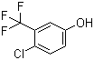 structure of CAS# 6294-93-5, 4-氯-3-三氟甲基苯酚