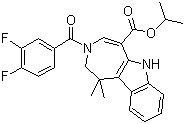 structure of CAS# 629664-81-9, WAY 362450