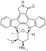 structure of CAS# 62996-74-1, 星孢菌素