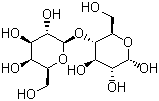 Lactose molecular structure (CAS 63-42-3)