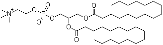 CAS # 63-89-8, 1,2-Dipalmitoyl-sn-glycero-3-phosphocholine, (R)-(4-Oxido-10-oxo-7-palmitoyl-3,5,9-trioxa-4-phosphapentacosyl)trimethylammonium 4-oxide