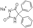 CAS # 630-93-3, Phenytoin sodium, 5,5-Diphenylhydantoin sodium salt, Sodium 5,5-diphenyl-2,4-imidazolidinedione, 5,5-Diphenyl-2,4-imidazolidinedione monosodium salt