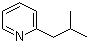 CAS # 6304-24-1, 2-Isobutylpyridine, 2-(2-Methylpropyl)pyridine