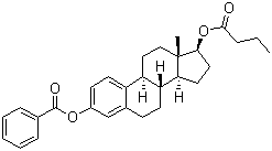 CAS # 63042-18-2, Estradiol-3-benzoate-17-butyrate, Estra-1,3,5(10)-triene-3,17b-diol 3-benzoate 17-butyrate