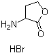 structure of CAS# 6305-38-0, alpha-氨基-gamma-丁内酯氢溴酸盐