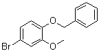 structure of CAS# 63057-72-7, 4-Benzyloxy-3-methoxyphenyl bromide