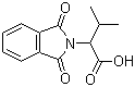 CAS # 6306-54-3, 2-Phthalimido-3-methylbutanoic acid, 2-(1,3-Dioxo-1,3-dihydro-2H-isoindol-2-yl)-3-methylbutanoic acid