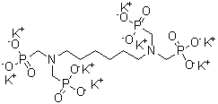 CAS # 63069-27-2, [1,6-hexanediylbis[nitrilobis(methylene)]]tetrakis-Phosphinic acid] octapotassium salt