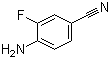 CAS # 63069-50-1, 3-Fluoro-4-aminobenzonitrile, 4-Amino-3-fluorobenzonitrile