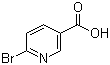 6-Bromonicotinic acid molecular structure (CAS 6311-35-9)