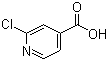 structure of CAS# 6313-54-8, 2-氯异烟酸