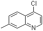 structure of CAS# 63136-61-8, 4-氯-7-甲基喹啉