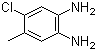 4-Chloro-5-methyl-1,2-phenylenediamine molecular structure (CAS 63155-04-4)