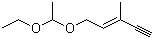 CAS # 63184-82-7, (3E)-5-(1-Ethoxyethoxy)-3-methyl-3-penten-1-yne