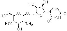 CAS # 631842-22-3, 5'-O-(2-Amino-2-deoxy-beta-D-glucopyranosyl)uridine