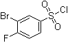 structure of CAS# 631912-19-1, 3-溴-4-氟苯磺酰氯
