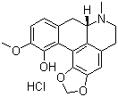 structure of CAS# 632-47-3, Bulbocapnine hydrochloride