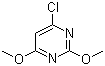structure of CAS# 6320-15-6, 6-Chloro-2,4-dimethoxypyrimidine