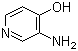 CAS # 6320-39-4, 3-Amino-4-hydroxypyridine, 3-Aminopyridin-4-ol