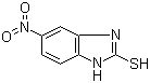 2-巯基-5-硝基苯并咪唑分子结构 (CAS 6325-91-3)