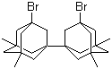 3,3'-Dibromo-5,5',7,7'-tetramethyl-1,1'-biadamantane molecular structure (CAS 63263-14-9)