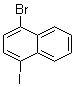 structure of CAS# 63279-58-3, 1-Bromo-4-iodonaphthalene