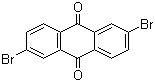 structure of CAS# 633-70-5, 2,6-二溴蒽醌