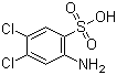 CAS # 6331-96-0, 3,4-Dichloroaniline-6-sulfonic acid, 2-Amino-4,5-dichlorobenzenesulfonic acid
