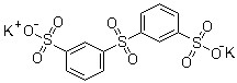 CAS # 63316-33-6, 3,3'-Disulfodiphenyl sulfone dipotassium salt, Diphenylsulfone-3,3-disulfonic acid dipotassium salt