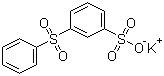 structure of CAS# 63316-43-8, 3-苯磺酰基苯磺酸钾