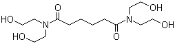 CAS # 6334-25-4, N,N,N',N'-Tetrakis(2-hydroxyethyl)adipamide, N,N,N',N'-Tetrakis(2-hydroxyethyl)-hexanediamide